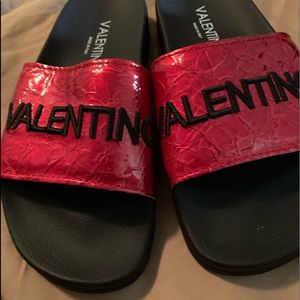 Authentic Valentino slides